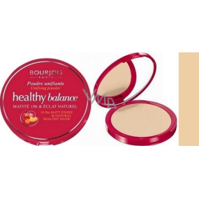 Bourjois Healthy Balance Unifying Powder kompaktní pudr 53 Beige Clair 9 g