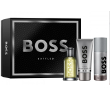 Hugo Boss Boss Bottled toaletní voda 100 ml + sprchový gel 100 ml + deodorant sprej 150 ml, dárková sada pro muže