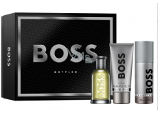 Hugo Boss Boss Bottled toaletní voda 100 ml + sprchový gel 100 ml + deodorant sprej 150 ml, dárková sada pro muže