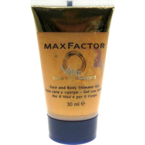 Max Factor Sun-Kissed Face & Body Shimmer Gel bronzující gel 30 ml