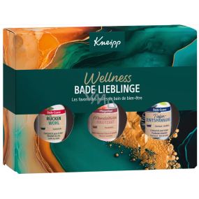 Kneipp Oleje do koupele Hluboké uvolnění 20 ml + Čertův dráp 20 ml + Mandlové květy 20 ml, kosmetická sada