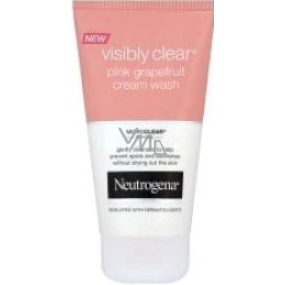 Neutrogena Visibly Clear pink grapefruit krémová čisticí emulze 150 ml