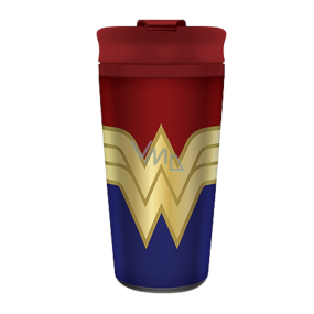 Epee Merch Marvel Wonder Woman cestovní nerezový hrnek 450 ml