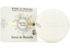 Jeanne en Provence Jasmin Secret - Tajemství Jasmínu tuhé toaletní mýdlo 100 g