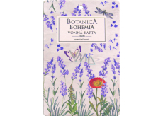 Bohemia Gifts Botanica Aromatická vonná karta Levandule 10,5 x 16 cm