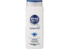 Nivea Men Sensitive sprchový gel na tělo, tvář a vlasy 500 ml