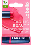 Labello Caring Beauty barevný balzám na rty Pink 4,8 g