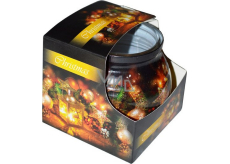 Admit Christmas Latarnia aromatická svíčka ve skle 80 g