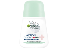 Garnier Mineral Action Control + Clinically Tested kuličkový antiperspirant deodorant roll-on pro ženy 50 ml