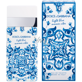 Dolce & Gabbana Light Blue Summer Vibes toaletní voda pro ženy 100 ml