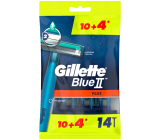 Gillette Blue II Plus jednorázová holítka pro muže sáček 14 kusů