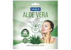 Nuagé Aloe Vera a Kyselinou hyaluronová 15 minutová hydratační pleťová maska 1 kus