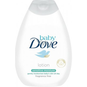 Dove Baby Sensitive Moisture hydratační tělové mléko pro děti 400 ml