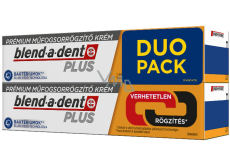 Blend-a-dent Plus fixační krém na zubní náhradu 2 x 40 g