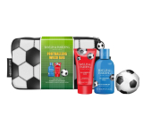 Baylis & Harding Fotbal šampon 50 ml + pěna do koupele 100 ml + šumivá koule do koupele 100 g + kosmetická taštička, kosmetická sada pro děti