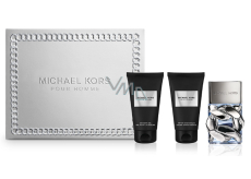 Michael Kors Pour Homme parfémovaná voda 50 ml + balzám po holení 50 ml + sprchový gel 50 ml, dárková sada pro muže