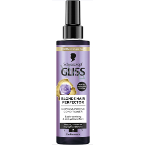 Gliss Blonde Perfector express purple kondicionér na vlasy 200 ml