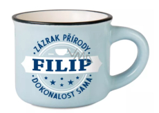 Albi Espresso hrneček Filip - Zázrak přírody, dokonalost sama 45 ml