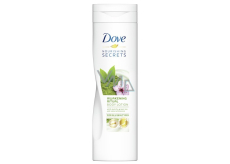 Dove Nourishing Secrets Awakening Ritual Matcha Tea & Sakura - Zelený čaj a třešňový květ tělové mléko pro všechny typy pokožky 250 ml