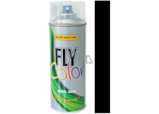 Color Works Fly Color RAL akrylátová barva sprej 9005 Černý matný 400 ml