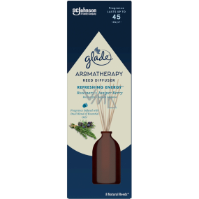 Glade Aromatherapy Reed Diffuser Rosemary + Juniper Berry osvěžovač vzduchu vonné tyčinky 80 ml