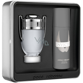 Paco Rabanne Invictus toaletní voda 100 ml + deodorant sprej 150 ml, dárková sada