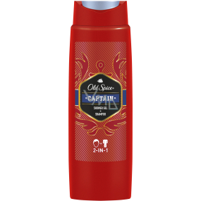 Old Spice Captain 2v1 sprchový gel a šampon pro muže 250 ml