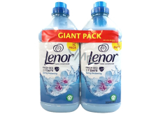 Lenor Spring Awakening vůně jarních květin, pačuli a cedru aviváž 2 x 1600 ml, duopack