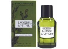 Jeanne en Provence Men Lavande & Vétiver - Lavande & Citronová tráva toaletní voda 100 ml