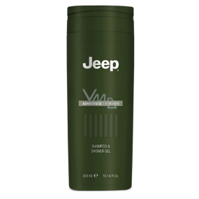 Jeep Adventure for Men 2v1 sprchový gel a šampon pro muže 300 ml