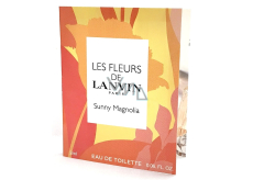 Lanvin Sunny Magnolia toaletní voda pro ženy 2 ml s rozprašovačem, vialka