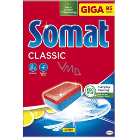 Somat Classic Giga Lemon tablety do myčky 95 kusů