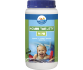 Probazen Kombi tablety Mini multifunkční přípravek pro úpravu vody v bazénech 1,2 kg