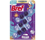 Bref Premium Air Signs 4 Aquarius WC blok pro hygienickou čistotu a svěžest Vaší toalety, zbarvuje vodu 3 x 50 g