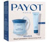 Payot Source Cr?me Hydratante Adaptog?ne pleťový hydratační krém 50 ml + Source Masque Baume Réhydratant hydratační osvěžující maska 50 ml, kosmetická sada pro ženy