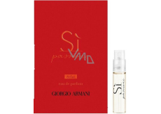 Giorgio Armani Sí Passione Éclat parfémovaná voda pro ženy 1,2 ml s rozprašovačem, vialka