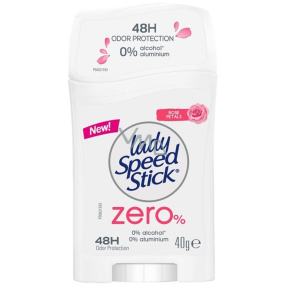 Lady Speed Stick Zero Rose Petals antiperspirant deodorant stick gel pro ženy 40 g