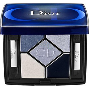 Christian Dior 5 Couleurs Designer paletka 5ti očních stínů Navy Design 208 odstín 4,4 g