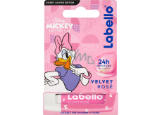 Labello Velvet Rosé Daisy Disney balzám na rty pro děti 4,8 g, věk 3+