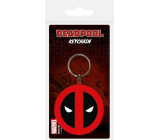 Epee Merch Marvel Deadpool logo Klíčenka gumová 12,7 x 7,4 cm