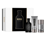 Hugo Boss Boss Bottled parfém 100 ml + sprchový gel 100 ml + deodorant stick 75 ml, dárková sada pro muže