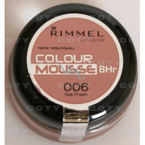 Rimmel London Colour Mousse oční stíny pěnové 006 vydrží celých 8 hodin!