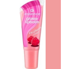 Essence Glossy Lipbalm balzám na rty s leskem 07 Raspberry Sorbet 8 ml