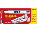 Parodontax Extra Whitening zubní pasta 2 x 75 ml + zubní kartáček 1 kus