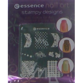 Essence Nail Art Stampy Designs šablony na razítko 02 Style It Up!