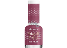 Miss Sporty Naturally Perfect lak na nehty 021 Sweet Cherry 8 ml