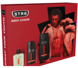 Str8 Red Code voda po holení 50 ml + deodorant sprej 150 ml + sprchový gel 250 ml, kosmetická sada pro muže