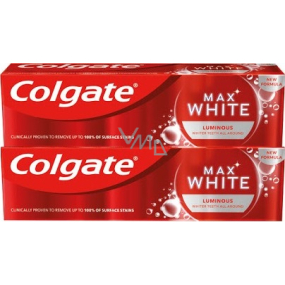 Colgate Max White One Luminous zubní pasta Duopack 2 x 75 ml