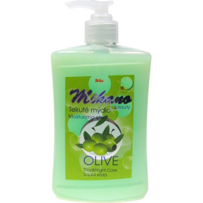 Mika Mikano Beauty Olive tekuté mýdlo s dávkovačem 500 ml