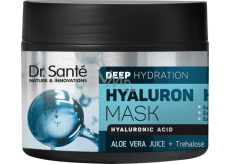 Dr. Santé Hyaluron Hair Deep Hydration maska pro suché, matné a lámavé vlasy 300 ml